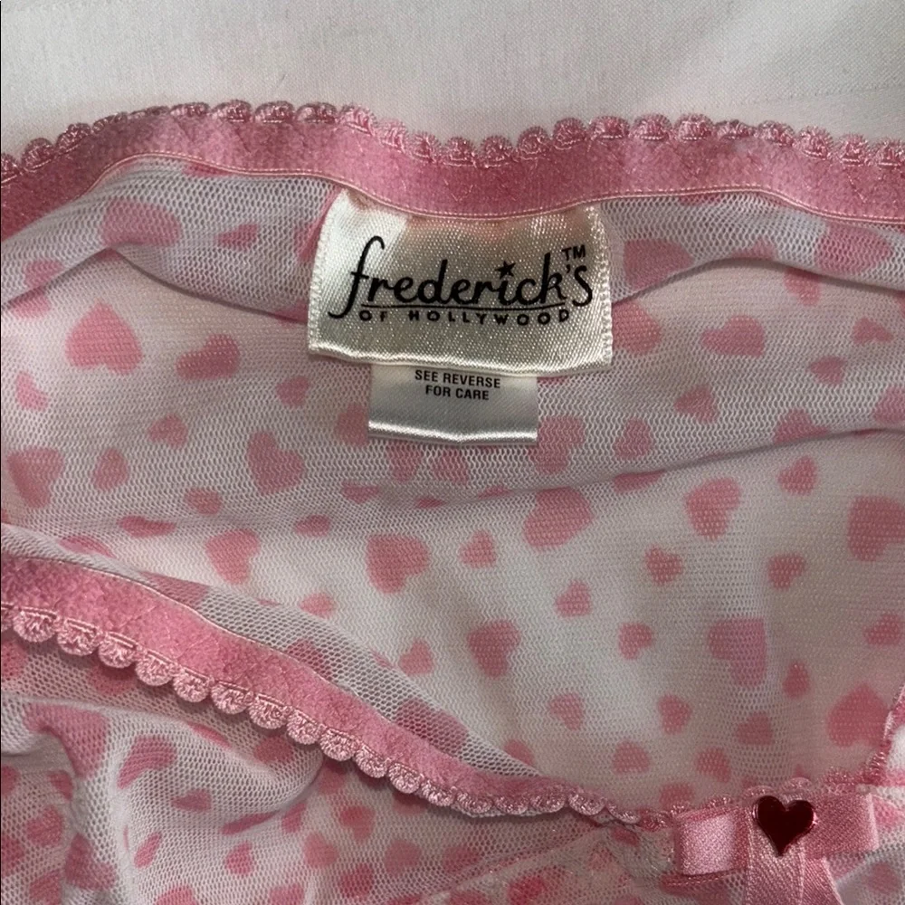 Frederick's of Hollywood Sheer Lace Camisole - Picture 3 of 4